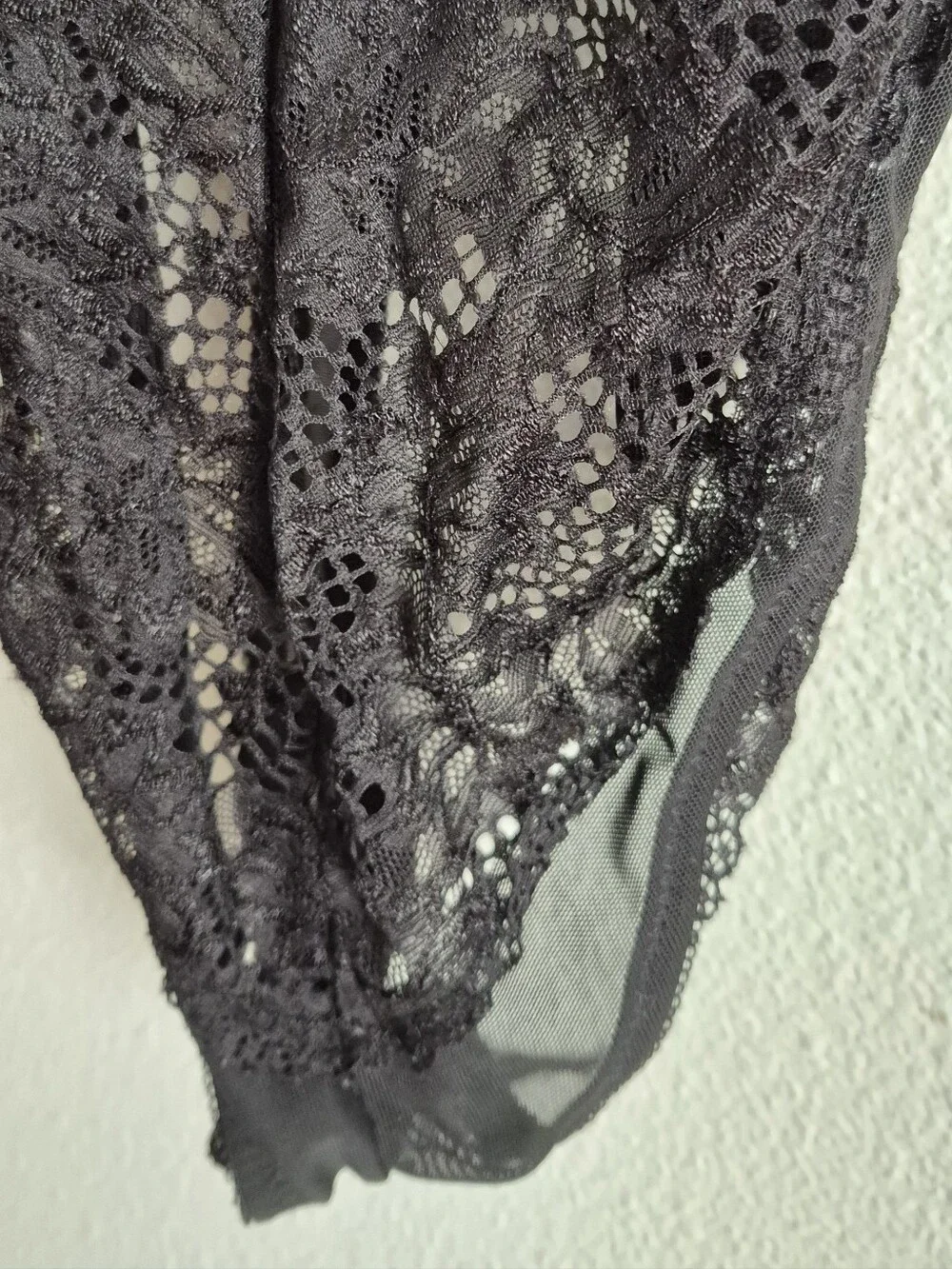 Juicy Couture Lace Bodysuit Rhinestone Strap Lace Bodysuit Teddy Size 1X